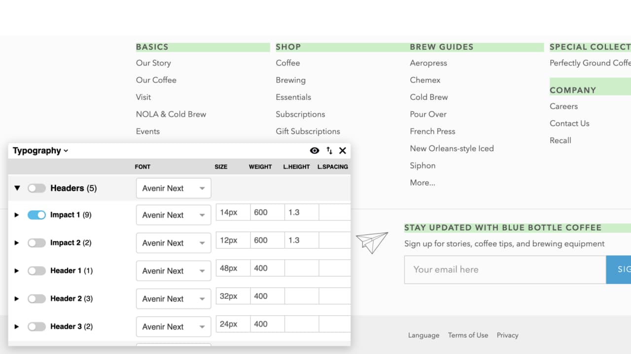 Poirot: A Web Inspector for Designers